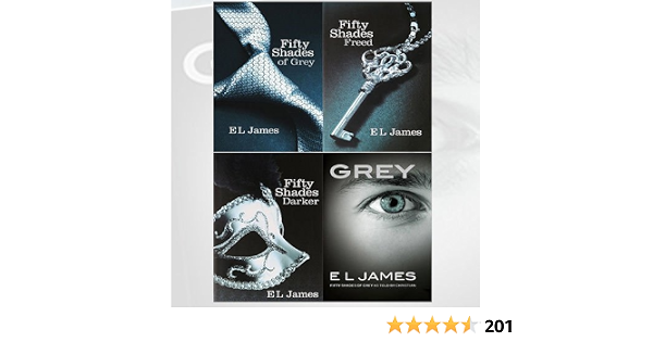E L James Fifty Shades Of Grey Series 4 Books Collection Grey Fifty Shades Of Grey As Told By Christian Fifty Shades Freed Fifty Shades Darker And Fifty Shades Of Grey