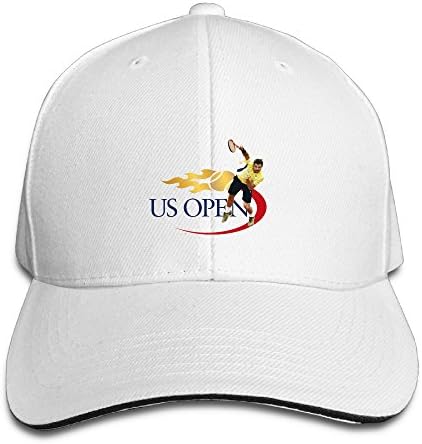101dog Stan Wawrinka Us Open Unisex Adjustable Baseball Ball Cap Hat White
