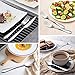 Silverware Set, Gineoo 20 Pieces Stainless Steel Flatware Utensils Set Service for 4, Simple Look & Modern Design, Dishwasher Safe (20 Pieces)