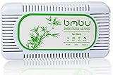 Refrigerator Deodorizer and Air Freshener Made with Carbon Activated Bamboo Charcoal - Fragrance Free, Non-toxic, Safe Near Foods and Liquids - Food Saver