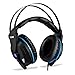 Klim Impact - USB Gaming Headset - 7.1 Surround Sound + Noise Cancelling - High Definition Audio + Strong bass - Video Games Headphones Audifonos with Microphone for PC Gamer PS4 - Noise Cancelling