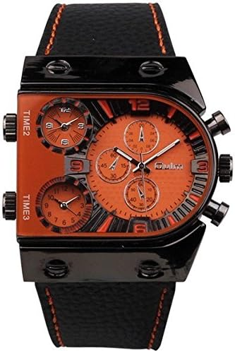 FENKOO Beautiful Watches OULM Watch Fashion Digital Pointer Dual Display Watch