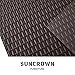 SUNCROWN 5-Piece Outdoor Patio Furniture Sofa Set All-Weather Wicker Sectional Sofa Couch Conversation Sets with Washable Cushions and Coffee Table (Dark Blue)