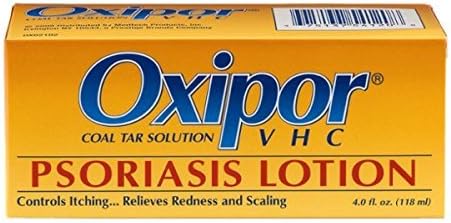 Oxipor VHC Psoriasis Lotion, Coal Tar Solution, 4-Ounce Bottle by Oxipor