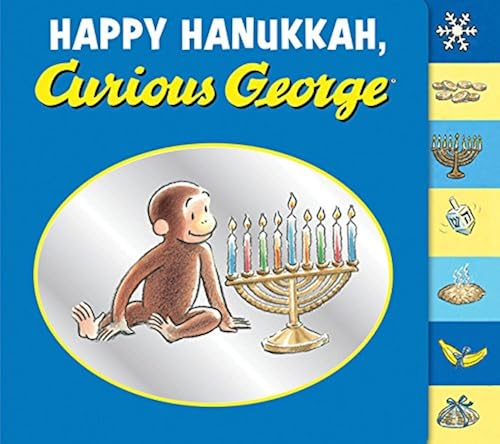 Download Happy Hanukkah, Curious George tabbed board book PDF
