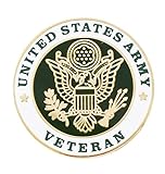 U.S. Army Veteran Lapel Pin - 1 Piece
