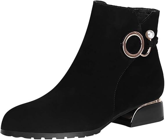 Amazon Co Jp ブーツ レディース ブーツ ショート サイドジッパー式 スエード 大きいサイズ 滑り止め 秋冬 通学 通勤 カジュアル 安定感 ショートブーツ ヒール 靴 ロングブーツ シューズ ブーティ おしゃれ シンプル 痛くない 幅広 歩きやすい 美脚 履きやすい 服