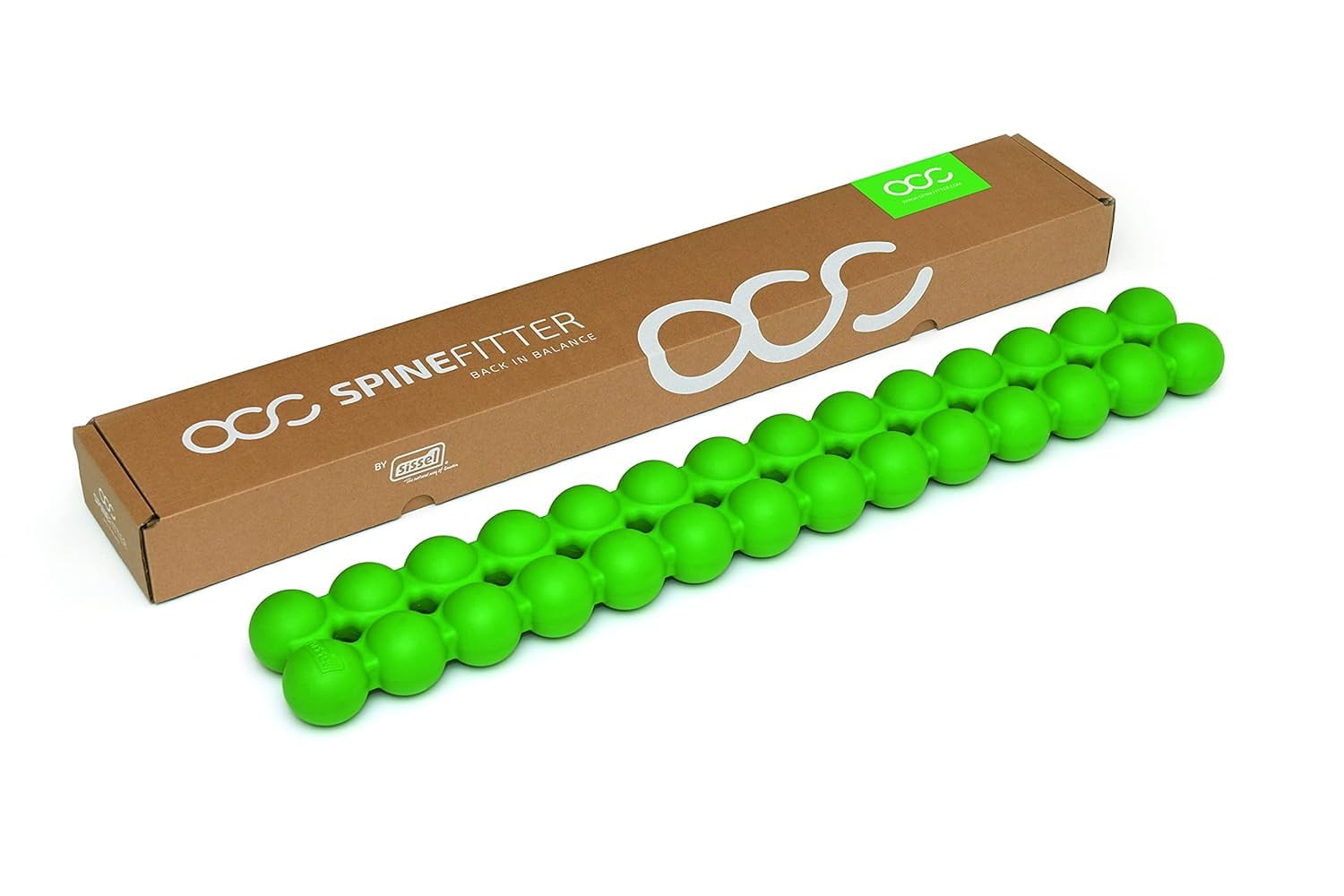 Photo 1 of Spinefitter by Sissel, Back Stretcher for Lower-Back Pain Relief, Back-Cracking Device, Back Cracker, Upper- and Lower-Back Stretcher, Back Decompression Device, Lumbar Stretcher, Green