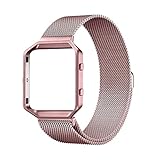 UMTELE abc97123x1QALMACDEVEDE Fitbit Blaze Accessories Band - Small - Rose Pink Gold