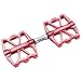 BONMIXC MTB Pedals Platform Road Bike Pedals Sealed Bearing Metal Lightweight Mountain Bicycle Pedals 9/16