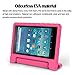 Sztook Case for All-New Amazon Fire HD 8 (2016 6th Generation) - Kids Shock Proof Convertible Handle Light Weight Protective Stand Cover Case for Fire HD 8 Tablet (6th Gen, 2016 release Only),Rose