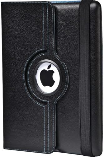 Targus THZ045US Versavu 360 Degrees Rotating Stand Case for Apple iPad 2(Black/Blue Interior) - (Not for iPad Air 2)