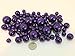 80 Jumbo & Assorted All Deep Plum Pearls Value Pack Vase Fillers - NOT INCLUDING the Transparent Water Gels for Floating Pearls (Sold Separately)