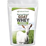 Goat Whey Protein Powder Concentrate - Unflavored & Undenatured - Grass Fed in USA - Good Source of BCAA - No Hormones or Ant