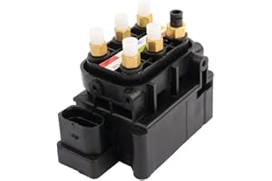Woosphy 2123200358 Air Suspension Valve Solenoid Block 2513200058 Air Supply Control Unit Replacement for 2006-2018 Mercedes Benz GL350 GL550 X166 ML63 S350 S500 ML250 ML450 W164 W251 R63