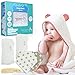 Baby Hooded Towel for Toddlers - Baby Towels and Washcloths Set - Organic Bamboo Towel with Hood 48