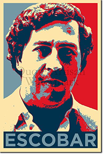 Best Quality Prints Pablo Escobar Art Print 'Hope' - Photo Poster Gift - Size: 30cm x 20cm