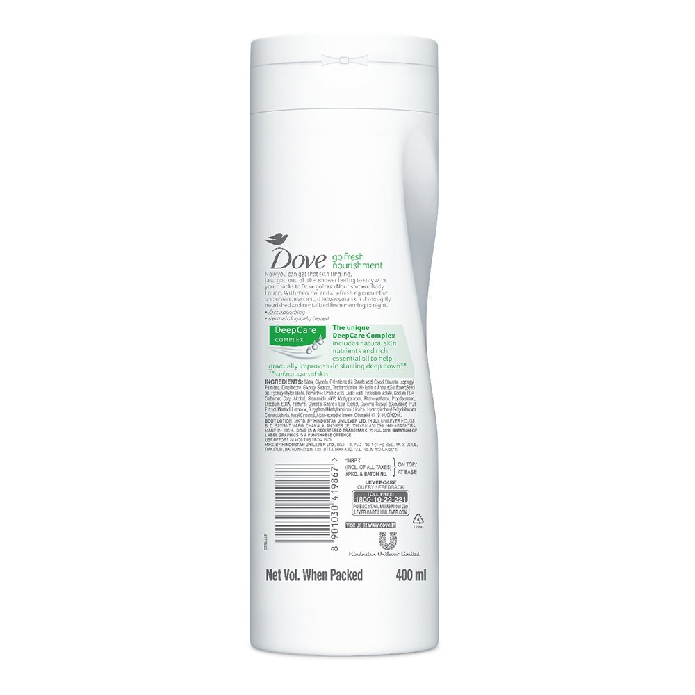 dove go fresh body lotion