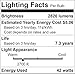 Luxrite LR20210 (2-Pack) 42-Watt CFL T3 Spiral Light Bulb, Equivalent To 200W Incandescent, Warm White 2700K, 2820 Lumens, E26 Standard Base