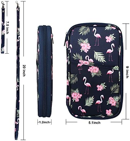 RFID Family Passport Wallet Holder Waterproof, Travel Document Organizer Credit Card Clutch Bag for Men Women 5 RFID Family Passport Wallet Holder Waterproof, Travel Document Organizer Credit Card Clutch Bag for Men Women