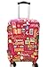 Myosotis510 Cute 3D Luggage Protector Suitcase Cover 18-32 Inch