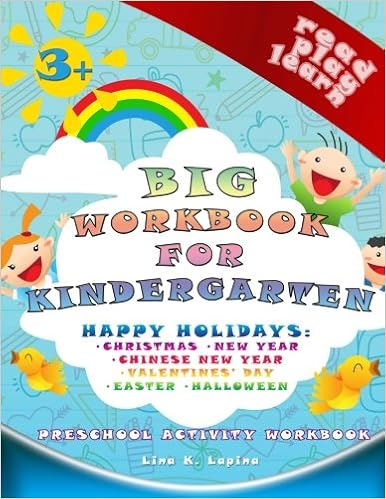 Big Preschool Workbook (Teacher Edition): Worksheets And Dictionary For Kindergarten: World Holidays (Read Play Learn) (Volume 8): Lapina, Lina K.: 9781537484693: Amazon.com: Books