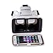 3D VR Glasses, Topmaxions Virtual Reality Headset 3D Viewing Goggles Audio & Video Accessories for Apple iPhone 7s/7 6s/6 plus/6/5s/5c/5 Samsung s5/s6 note4 note5 and Other 3.5