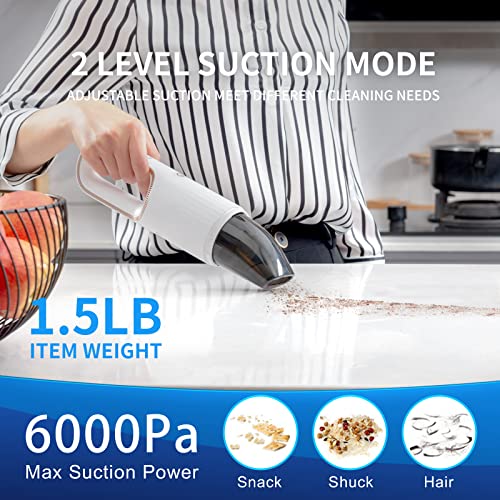 Photoncat Handheld Vacuum Cordless Car Vacuum Rechargeable Dust Busters