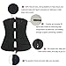 Atbuty Latex Waist Training Cincher Corset 25 Steel Boned Workout Body Shaper for Women (Small, Black)