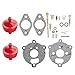 Harbot 394693 398235 295938 Carburetor Overhaul Rebuild Kit for 7-9 HP Horizontal Up-Draft Float Carburetors Toro 38150 38155 38570 Snowblower 58170 Tiller with Fuel Filter