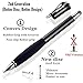 MEKO 2Pcs [2nd Gen] Universal Disc Stylus/Styli Pen,[2 in 1 Precision Series] for iPhone X/8/8plus iPad/iPad Pro/iPad Mini and All Capacitive Touch Screens Bundle with 6 Replacement Tips(Black/White)