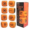 Phoenix-Fitness-RY1051-Exercise-Dice-Fitness-Workout-Routine-Dice-Orange Phoenix Fitness Exercise Dice - Workout Dice Game for Cardio, HIIT and Exercise Classes - Full Body Training Routine for…