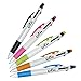 GSlife Pack of 5 Fashionable 2 in 1 Sensitive Stylus (3-Color Ink 5 Pack)
