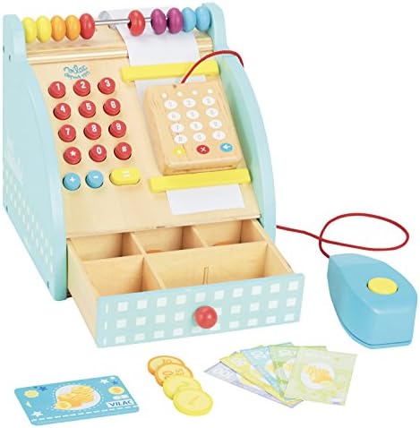 Vilac Vilac8102 - Registro de efectivo, 16 x 16.5 cm: Amazon.es: Juguetes y juegos