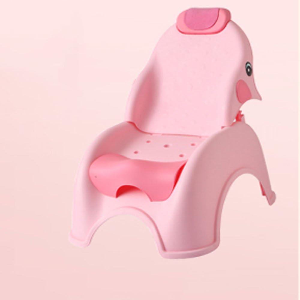 ERHANG Baby Bath Tub Seats Baby Shower Stand Shampoo Chair Home Pediatrics Girls Seated Folded Children Luxury Lounge Chairs Hairdressing,Pink