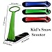 e-Joy Kids Snow Scooter Ski Scooter Fold-up Snowboard Kick-Scooter Sledge Folding Sliding Ski Snowboard with Grip Handle Snow Sled, Winter Toys for Use on Snow and Grass, Assort Color