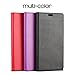 SLEO Nokia 6 Case - SLEO Luxury Slim PU Leather Flip Protective Magnetic Wallet Cover Case for Nokia 6 with Card Slot and Stand Feature - Black