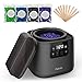 iTeknic Wax Warmer Hair Removal Waxing Kit Hard Wax Machine with Adjustable Temperature LED Display Professional Home Wax Heater with 4 Scents Wax Bean and 10 Wax Sticks for Face, Legs, Arms, Bikini
