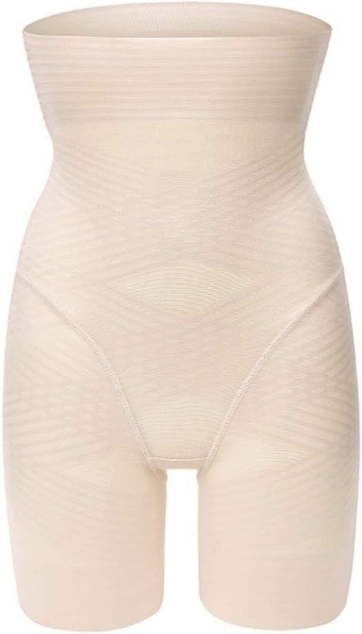 FENTINAYA Women Thin Seamless Thigh and Tummy Control Slimming Underwear High Waist Pants Soft Silk