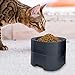 PET WEIGHTER Elevated Dog Bowls, Raised Dog Food Bowls for Large Dogs, Heavy Feeding Station Food & Water No Spill Non-Slip, Tall Bowl Stand for Extra Large Medium Small Dogs and Cats, Dishwasher Safe