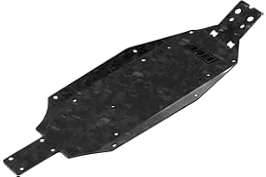 INJORA Forged Carbon Fiber Chassis for 1/24 Buggy Losi Micro-B Upgrade(8g)