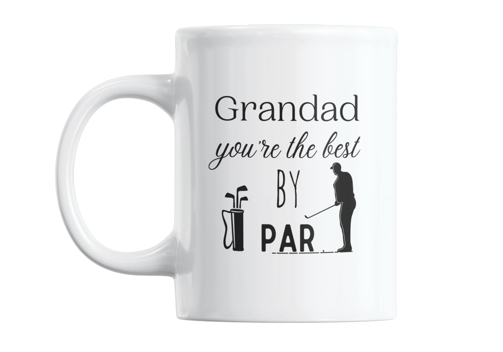 NA Grandad You're The Best by Par/Funny Golfers Mug/Coffee Mug/Playing Golf Mug