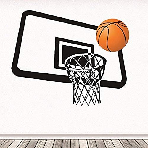 Design With Vinyl Rad 1243 2 Basketball Hoop Ring Shot Gym Sports Boy Girl Bedroom Teen Vinyl Wall Decal 16 X 24 Buy Online At Best Price In Uae Amazon Ae