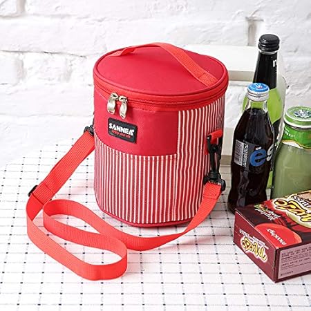 Bolsa nevera, portátil Cilindro Lunch – Bolsa de Funda, Bolsa ...