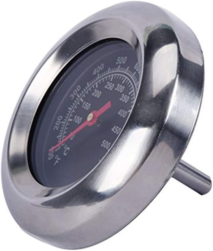 GasSaf 7.6cm Smoker Oven Thermometer BBQ Charcoal Pit Grill Temperature