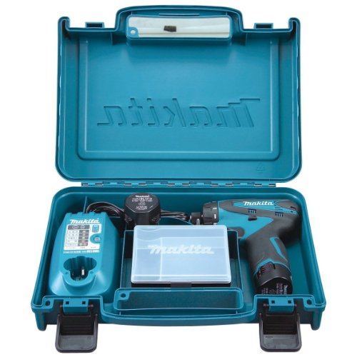 Makita Rechargeable Drill Driver 10.8 V 1.3Ah Includes 2 Batteries DF030DWX