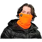 Turtle Fur Double-Layer Neck Warmer - Ultra-Soft, Stretchy Chelonia 150 Fleece Neck Gaiter Made with 100% Recycled Polyester