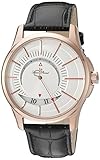 Lucien Piccard Men's LP-40024-RG-02S Vertigo Analog Display Quartz Black Watch