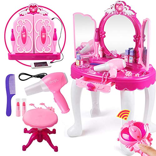 girl makeup table