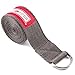 Peace Yoga 8ft Exercise Strap Gray